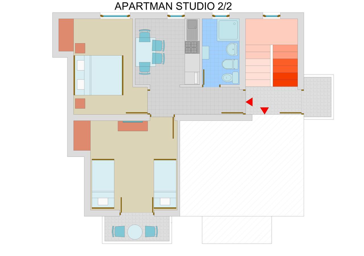 Apartments J&R Babara Biograd Na Moru Extérieur photo